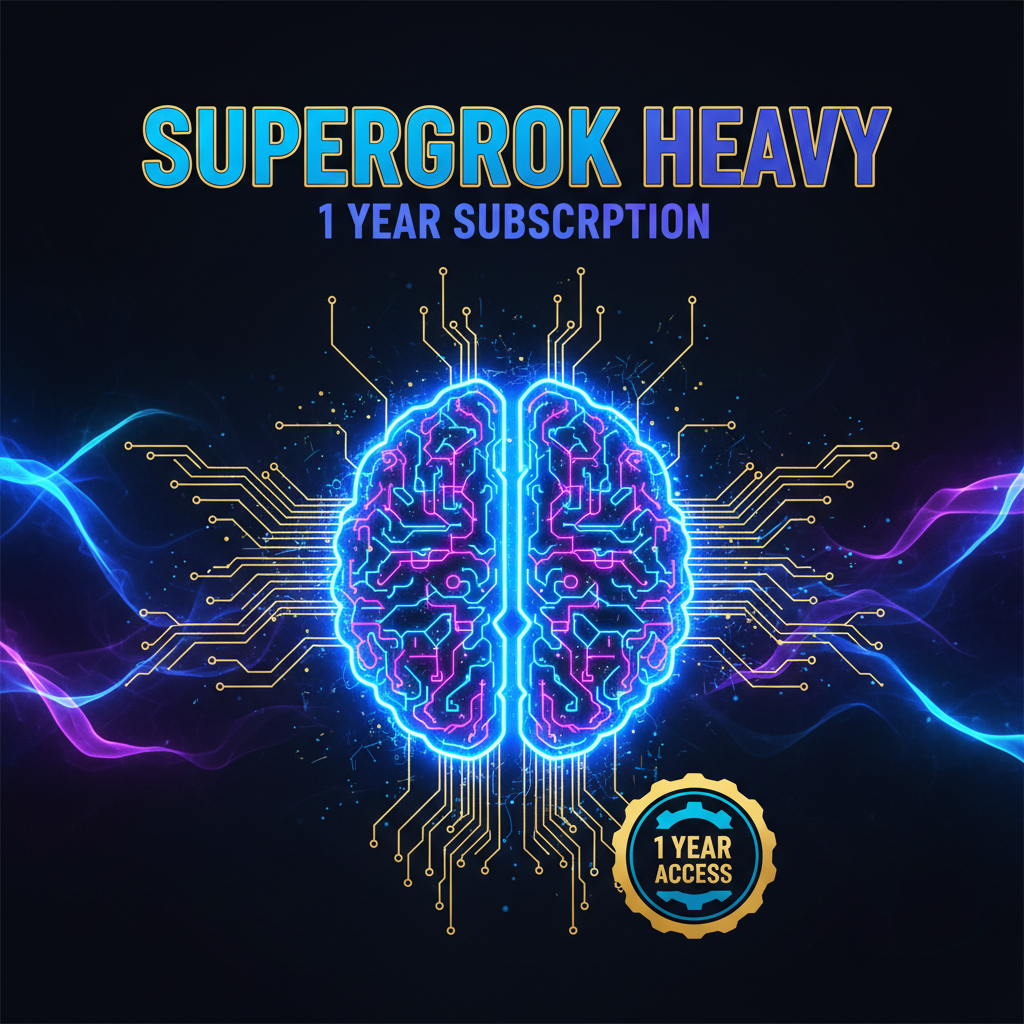 SuperGrok Heavy (Grok 4) 3-Month Subscription Access Pass | Includes X Premium+