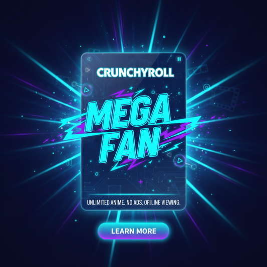Crunchyroll Mega Fan Account