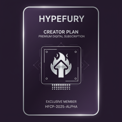 HypeFury Creator Plan