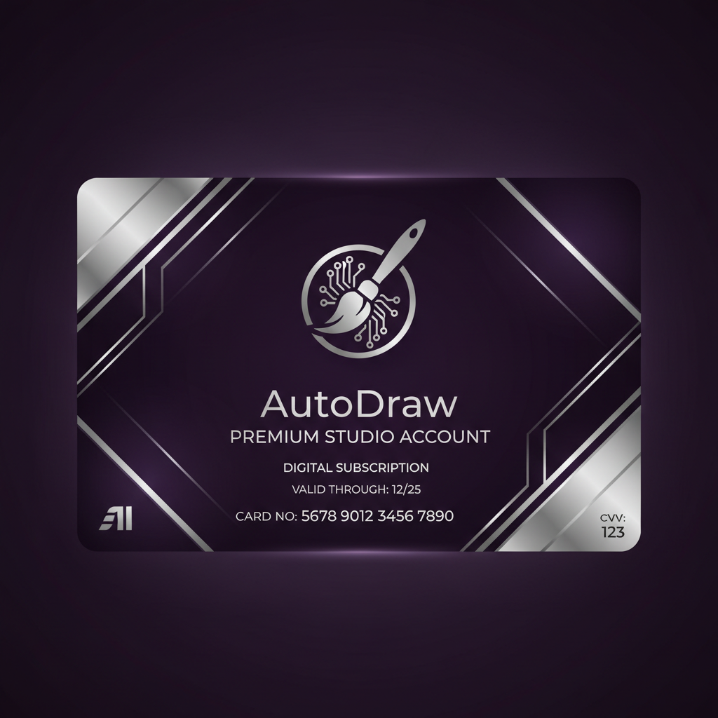 AutoDraw Premium Studio Account