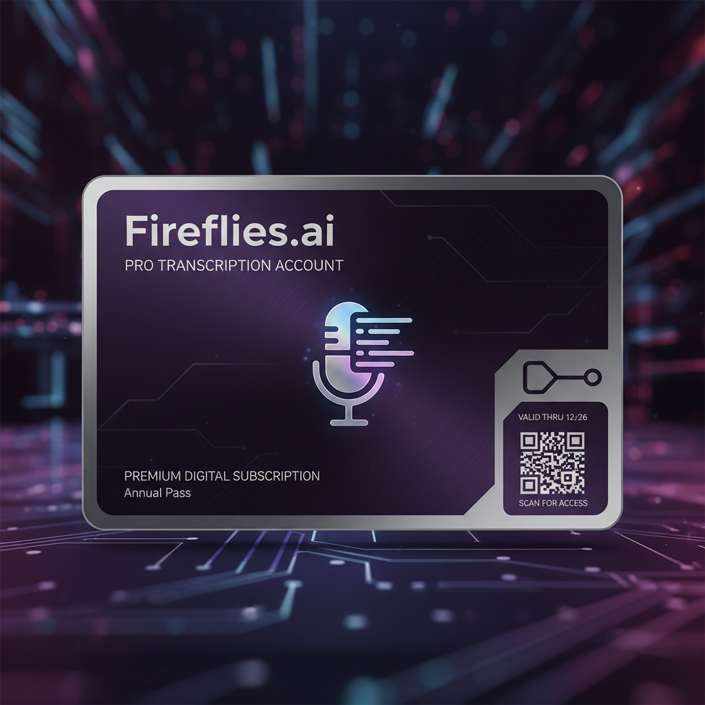 Fireflies.ai Pro Transcription Account
